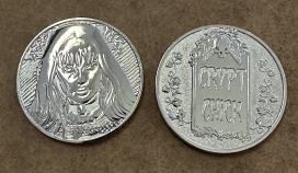 ** Crypt Chick Collectible Coin**